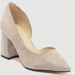 NEW Marc Fisher Caysen d'Orsay Block Heel Pump Sz 7.5